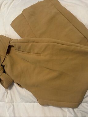 Wilfred Cropped Trousers in Camel